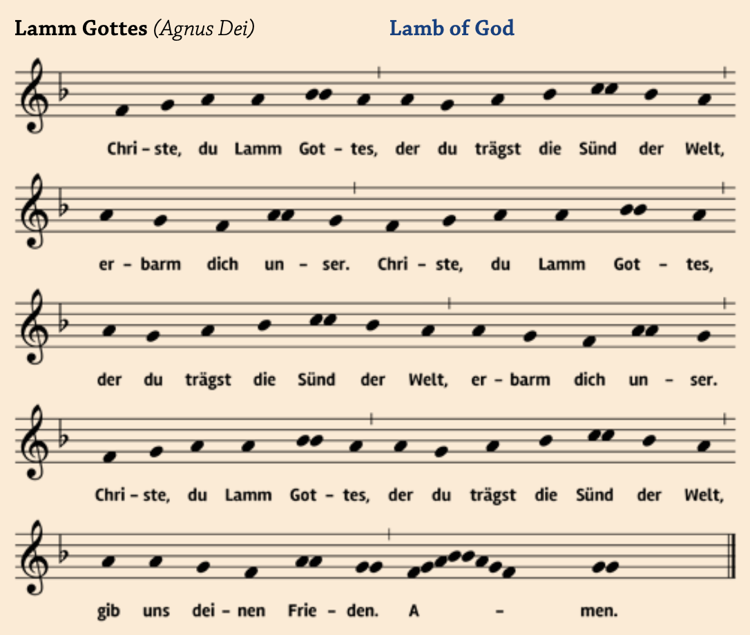 agnus dei   lamm gottes