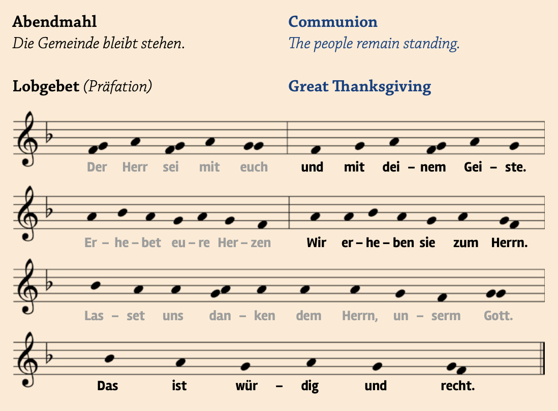 praefation   lobgebet